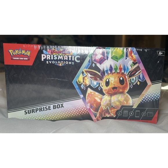 Pokemon Prismatic Evolutions Surprise Box - New & Factory Sealed - Picture 1 of 8